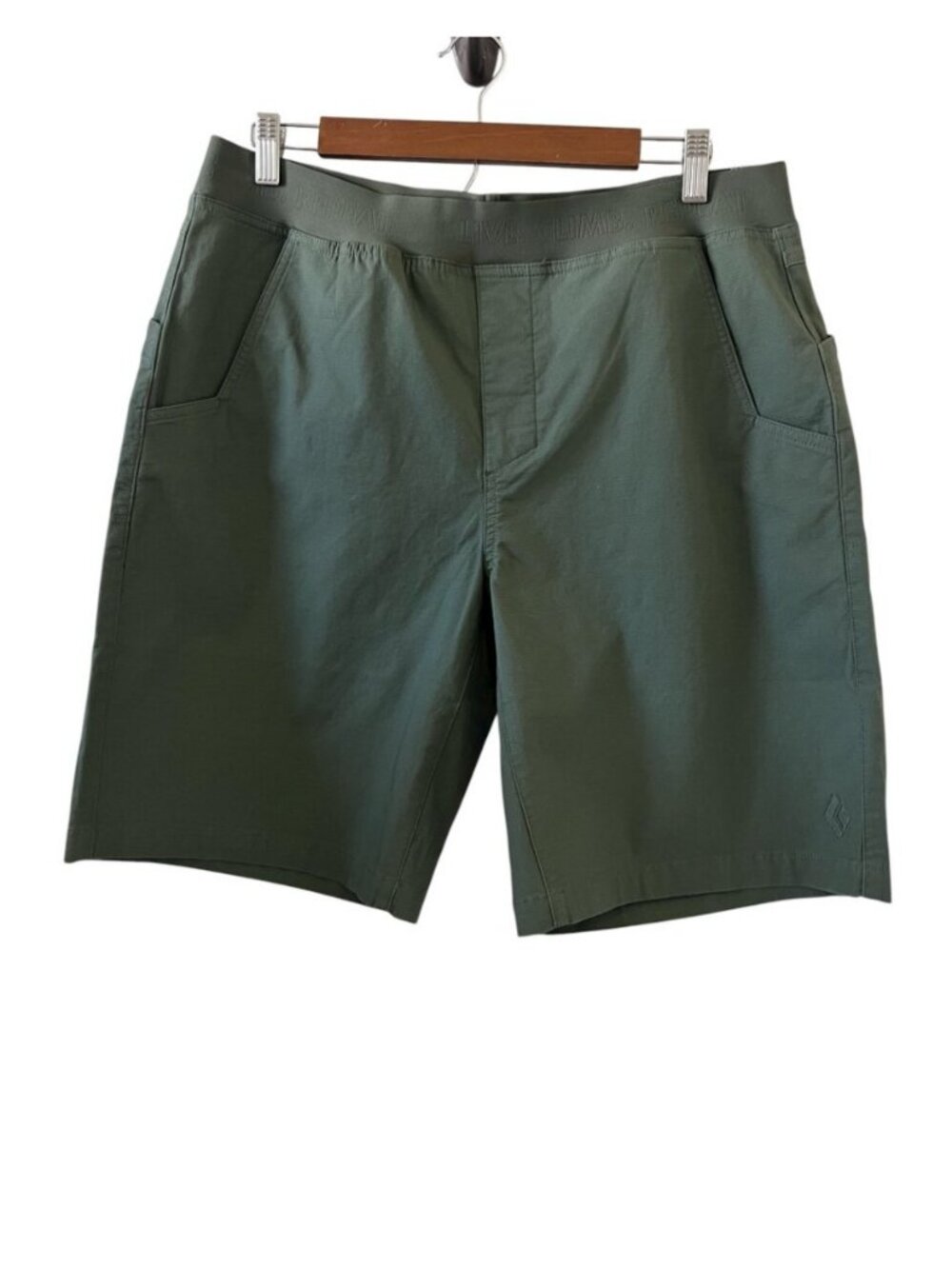 Black Diamond NEW Men's Terrain Climbing Shorts In Green Size L